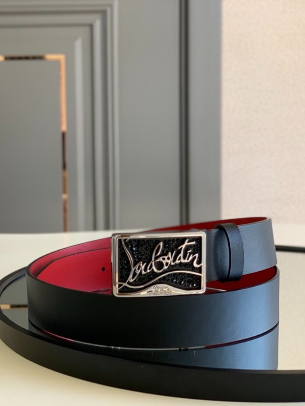 Christian Louboutin men's belts